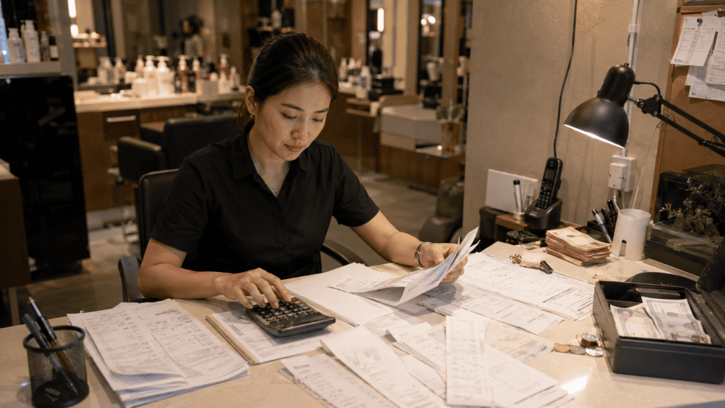 โปรแกรมรายงานกำไรร้านบริการ: 5 รายงานที่แยกกำไรจริงจากเงินเข้า