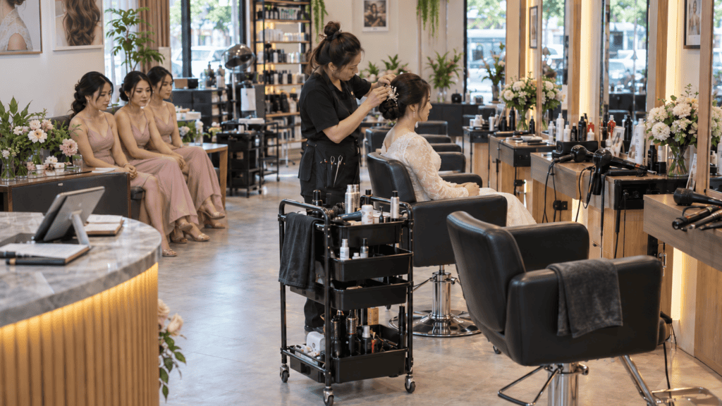 แพ็กเกจเจ้าสาว ทำไมร้านเสริมสวยมักได้ลูกค้าแค่คนเดียว